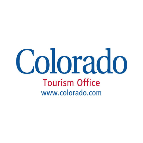 Logo of the Colorado Tourism Office with a blue 'Colorado' text on a white background.